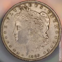 1889 Morgan Dollar