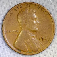 1929 Lincoln Wheat Cent