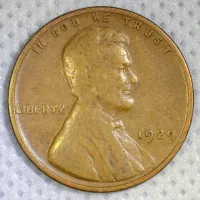 1929 Lincoln Wheat Cent