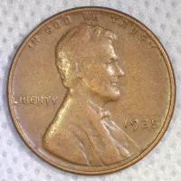1935 Lincoln Wheat Cent