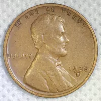 1935-S Lincoln Wheat Cent
