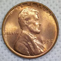 1957 Lincoln Wheat Cent