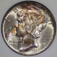 1939-D Mercury Dime