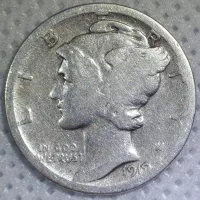 1919-S Mercury Dime