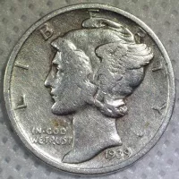 1939-D Mercury Dime