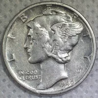 1940-D Mercury Dime