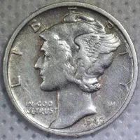 1940-S Mercury Dime