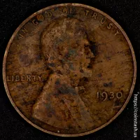 1930 Lincoln Wheat