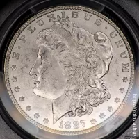 1887 Morgan Dollar