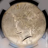1922 Peace Silver Dollar