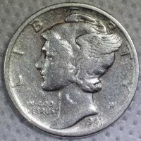 1941-D Mercury Dime