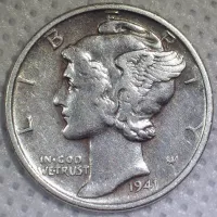 1941-S Mercury Dime