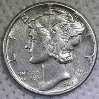 1944-D Mercury Dime