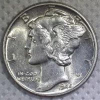 1944-D Mercury Dime