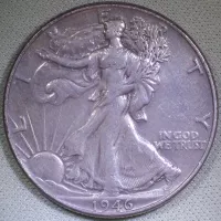 1946 Walking Liberty Half Dollar