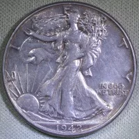 1942 Walking Liberty Half Dollar