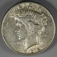 1925 Peace Silver Dollar