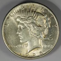 1925 Peace Silver Dollar