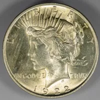 1922 Silver Peace Dollar