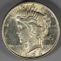 1924 Silver Peace Dollar