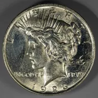 1923 Silver Peace Dollar