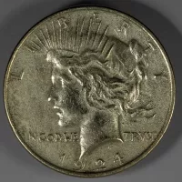 1924 Silver Peace Dollar