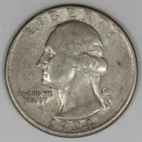 1934-D Washington Quarter