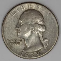 1939 Washington Quarter