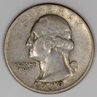 1939-D Washington Quarter