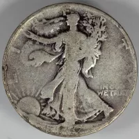 1937 Walking Liberty Half