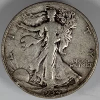 1934 Walking Liberty Half