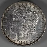 1896 Morgan Silver Dollar