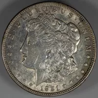 1921 Morgan Silver Dollar