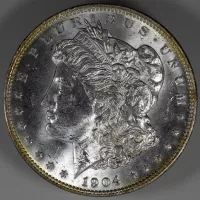 1904-O Morgan Silver Dollar