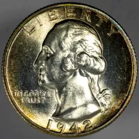 1942-S Washington Quarter