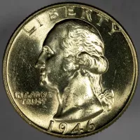 1946 Washington Quarter