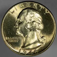 1946-D Washington Quarter