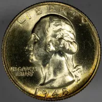 1948-S Washington Quarter