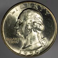 1950 Washington Quarter