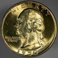1950-D Washington Quarter