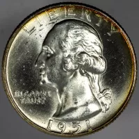 1951 Washington Quarter