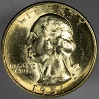 1951-S Washington Quarter