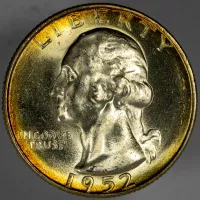 1952-S Washington Quarter