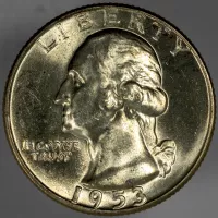 1953 Washington Quarter