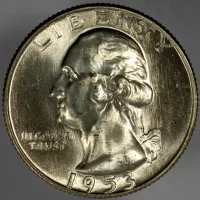 1953-S Washington Quarter