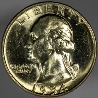 1954-D Washington Quarter