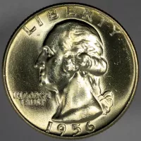1956-D Washington Quarter