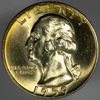 1959-D Washington Quarter