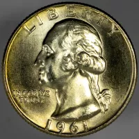 1961-D Washington Quarter
