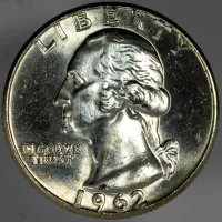 1962 Washington Quarter